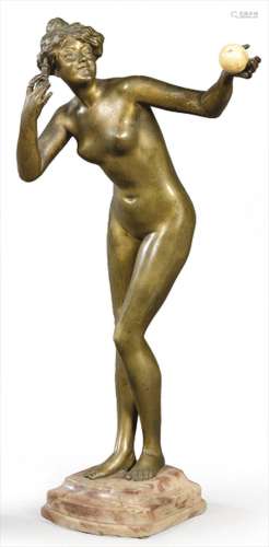 Paul Philippe (France 1870-1930) "Female Nude" Scu...