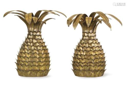 Pair of sconces following Maison Jansen's models, in th...