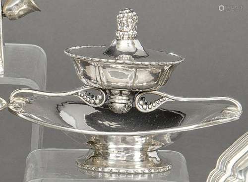 Swedish Silver Mostasteel by Georg Jensen h. 1950. With bowl...