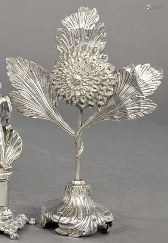 Toothpick holder in the shape of a flower in Spanish silver ...