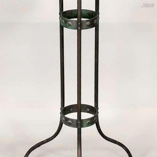 Table à fleurs Art Déco / Art Nouveau, début du 20e siècle, ...