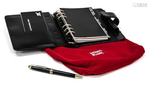 Organiseur moyen Montblanc Meisterstück, 2e h. 20e s., cuir ...