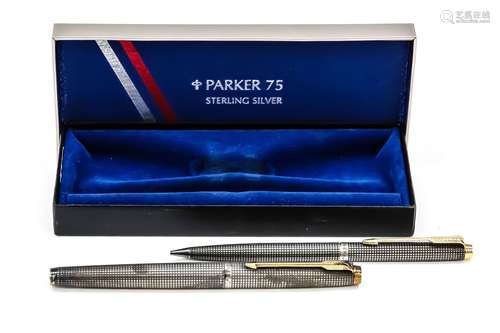 Set d'écriture, Parker, Made in USA, 2e moitié du 20e siècle...