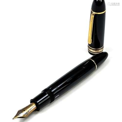 Montblanc Meisterstück, stylo-plume à piston, 2e moitié du 2...