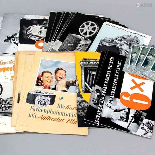 Photographie : lot mixte de brochures illustrées sur la phot...