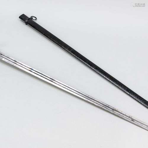 Sabre/épée, 19ème/20ème siècle, inscrit à la base de la lame...