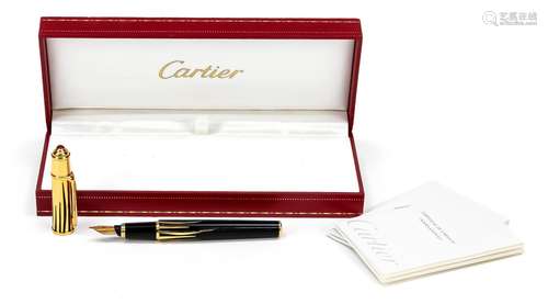 Stylo-plume Cartier Parton, 2e moitié du 20e siècle, plume e...