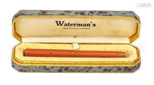 Stylo-plume à cartouche Waterman, 2ème moitié du 20ème siècl...