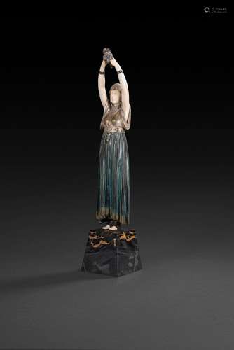 DEMETER H. CHIPARUS (1886-1947) « L'offrande » le modèle con...