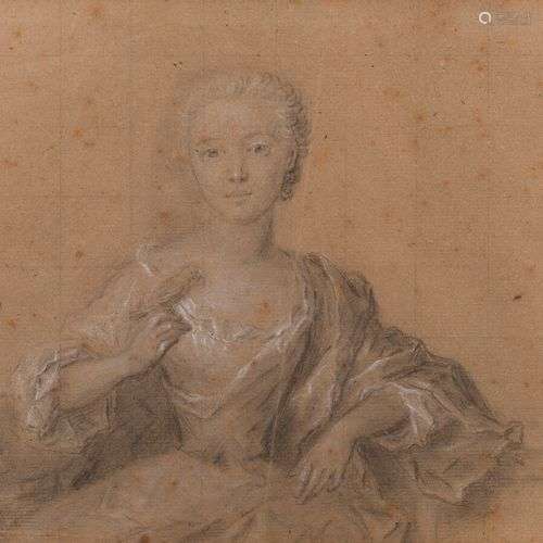 ECOLE DE JEAN-MARC NATTIER(PARIS 16851766) Portrait de femme...