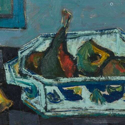 PAUL AIZPIRI (1919-2016) Composition aux fruits Huile sur to...