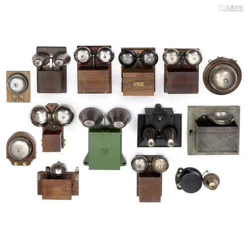 14 Early German Telephone Bells