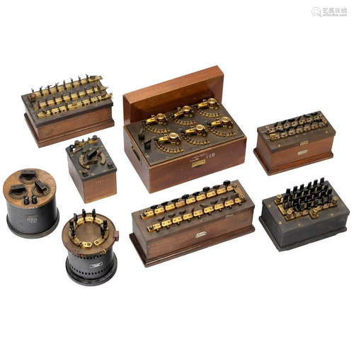 Eight Precision Instruments, c. 1890-1910