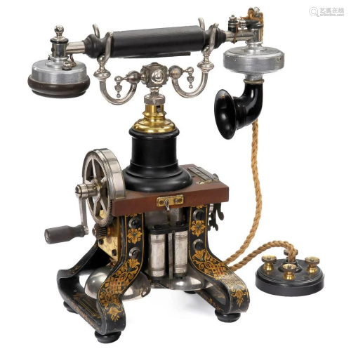 Skeleton Telephone Model AC 110 by L.M. Ericsson, 1892