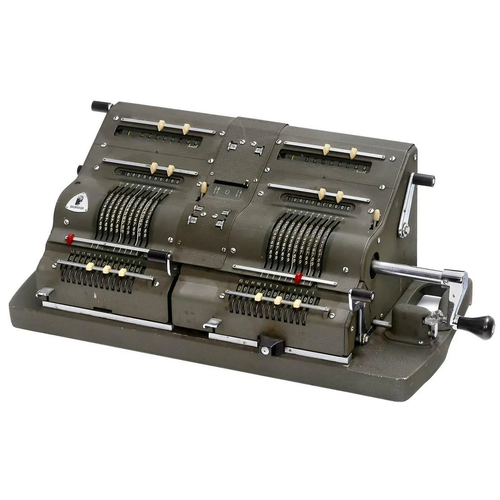 Brunsviga D13 R-2 Spoked-Wheel Calculating Machine,