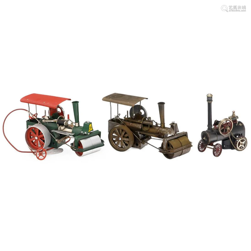 3 Traction Engines