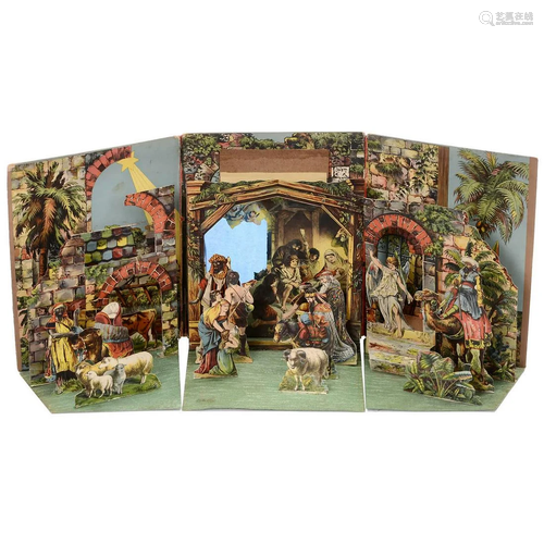 The Nativity (Die Krippe) Three-dimensional Book,