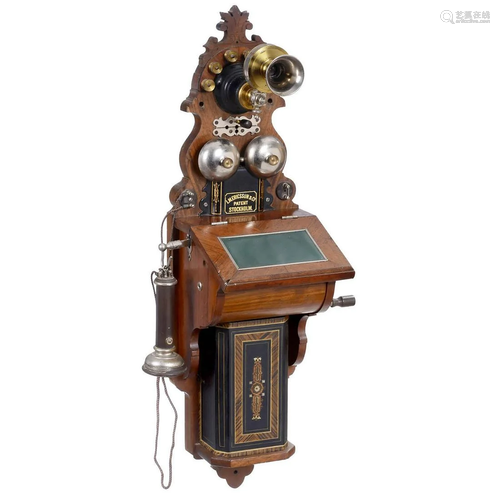 Early Wall Telephone by L.M. Ericsson, c. 1890