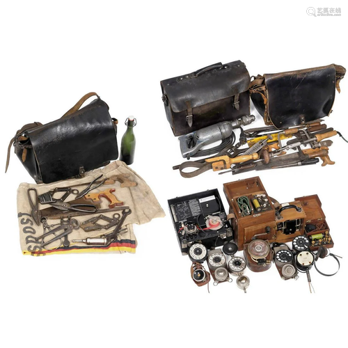 Apparatus and Tools for Telephone Technicians, 1900