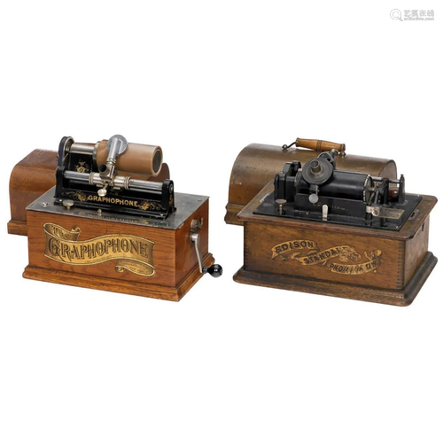 Two Phonographs