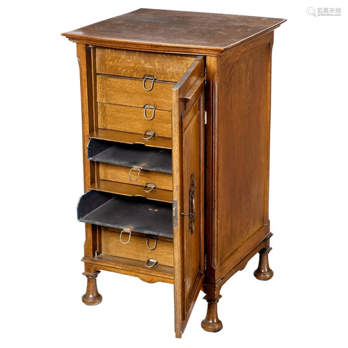 Shellac Record Cabinet, c. 1918