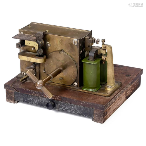 Ink-Writer Telegraph, c. 1890