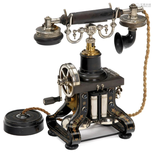 Skeleton Telephone by L.M. Ericsson, 1892 onwards