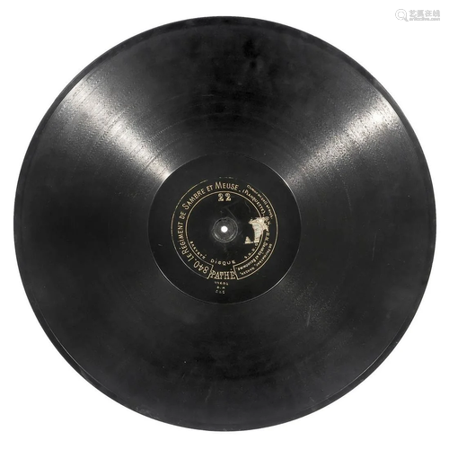 Pathé 20-inch Concert Record, c. 1910