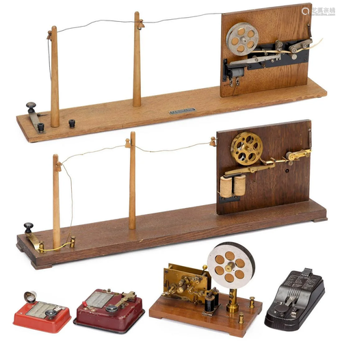 Telegraph Demonstration Models and Training Morse Keys