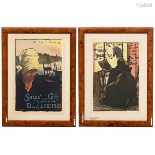 2 Original Lithographs from the Series 