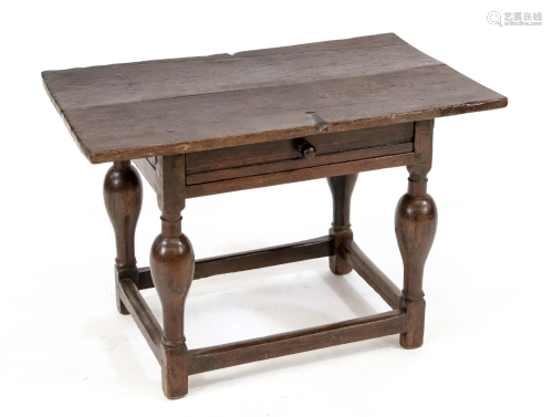 Rustic baroque table, 18th cen