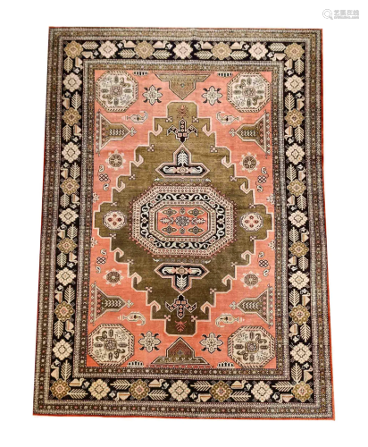 Carpet, silk, 168 x 105 cm.
