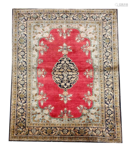 Carpet, silk, 157 x 110 cm.