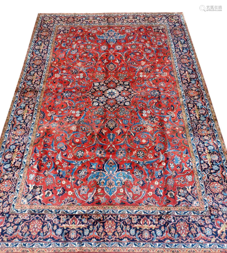 Carpet, 375 x 228 cm.