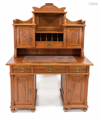 Art Nouveau top desk around 19