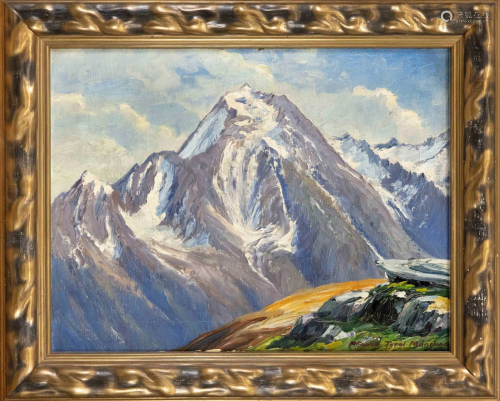 Alois Pfund (1876-1946), Alpin
