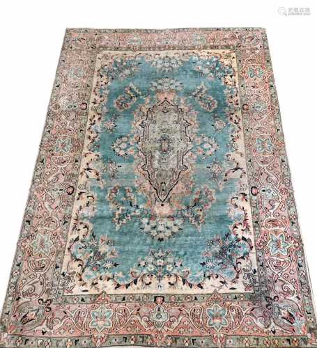 Carpet, silk, 270 x 184 cm.