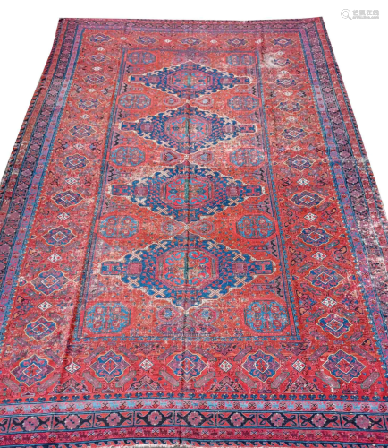 Carpet, sumac, 404 x 283 cm.