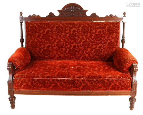 Wilhelminian style sofa circa