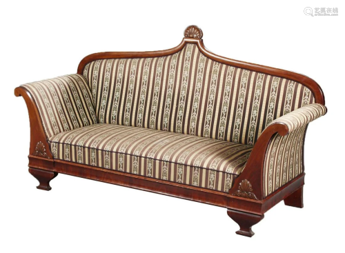 Sofa in Biedermeier style, Den