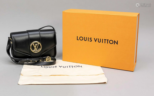 Louis Vuitton, Pont 9 Black Sh