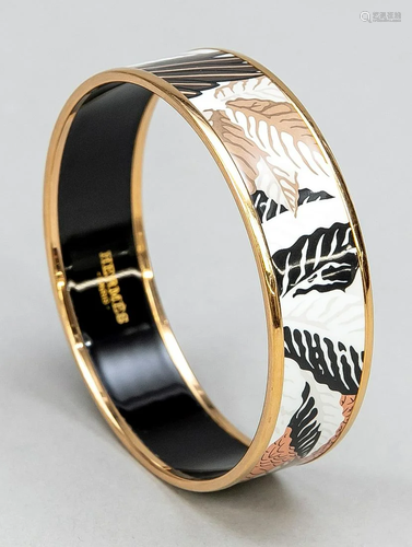 Hermes, gold coloured bangle w