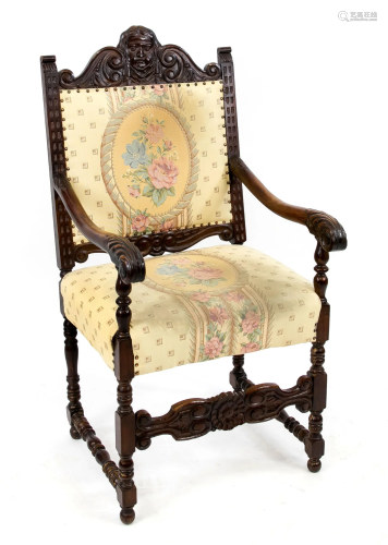 Men's armchair around 1890, so