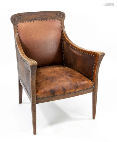 Art nouveau armchair around 19