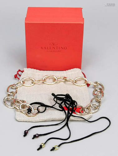 Valentino, belt, link chain of