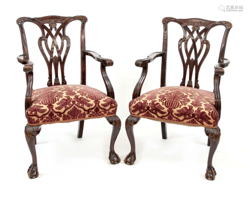 Pair of armchairs, England 20t