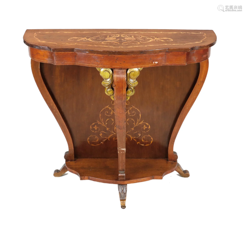 Console table 19th century, ma