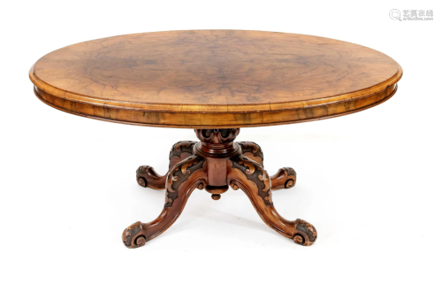 Oval Louis-Philippe table c. 1