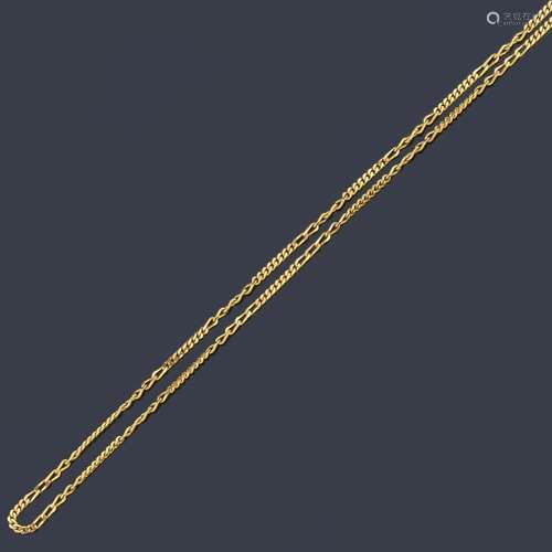 18K yellow gold chain.…