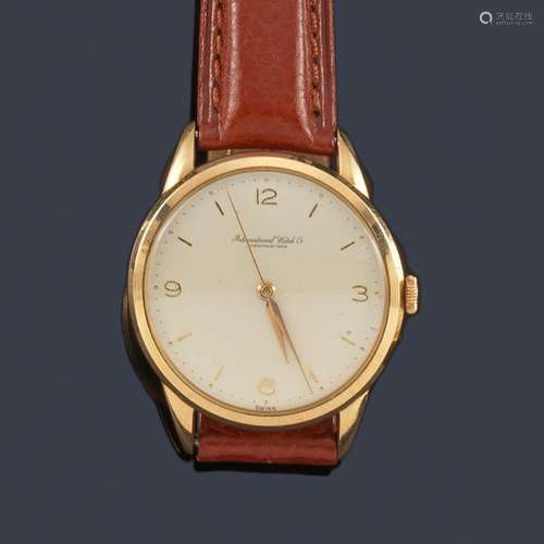 INTERNATIONAL WACH & Co. for men with 18K yellow g…